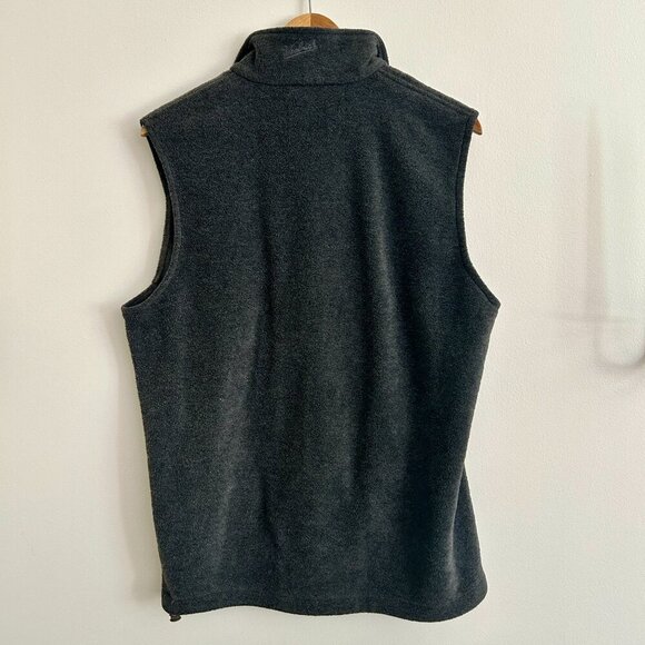 Woolrich Men's Gray Fleece Vest - Medium - Picture 4 of 5
